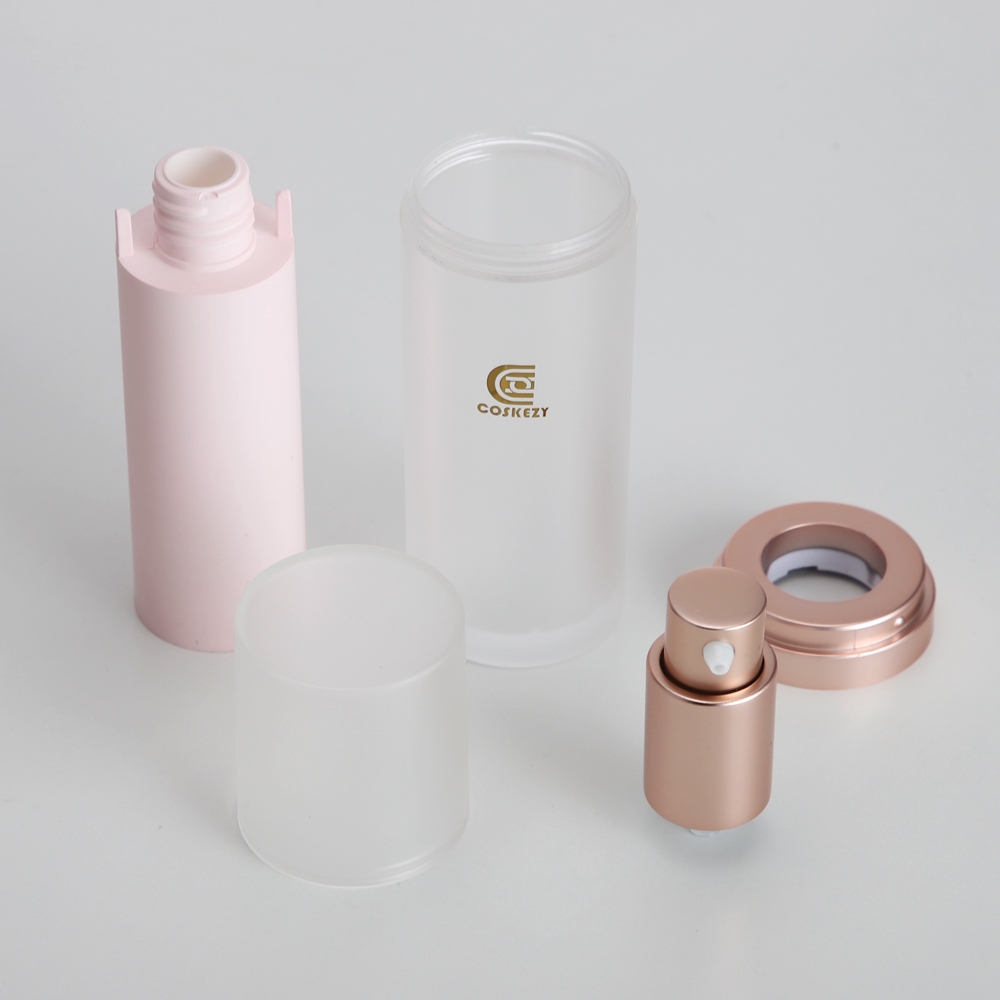 airless bottle components