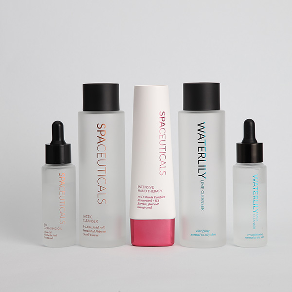 Soft Touch Frosted Skincare Packaging