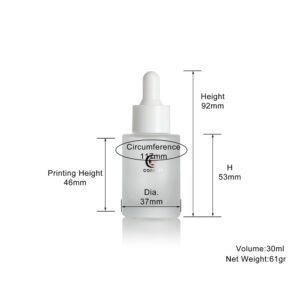 30ml frosted dropper bottle wholesale DB23