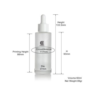 60ml glass dropper packaging DB23