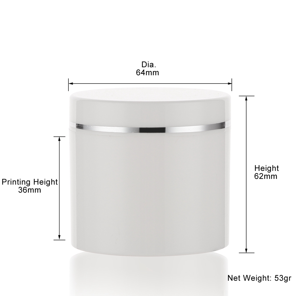 100ml round jar container