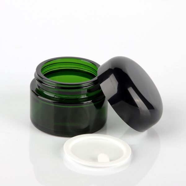 green glass jar JGX222