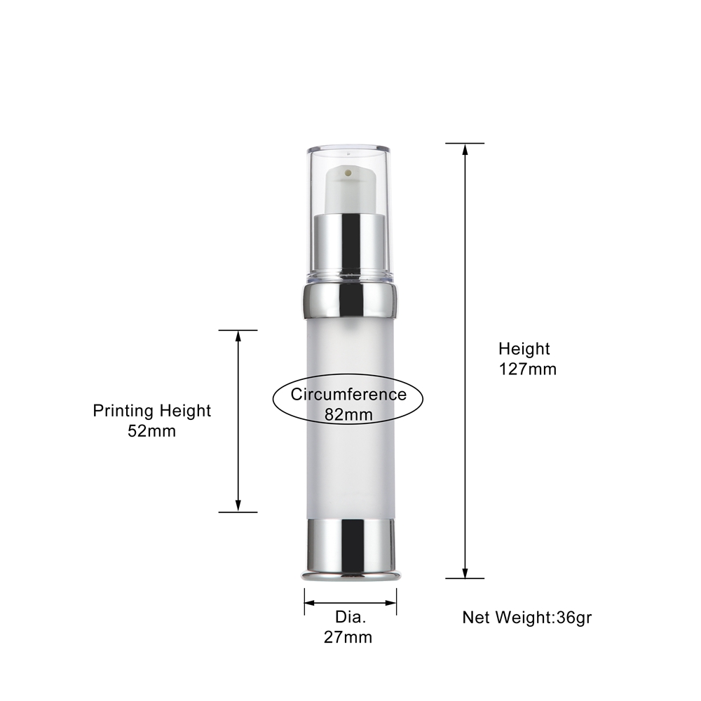 20ml airless lotion bottle