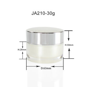 30g white jar