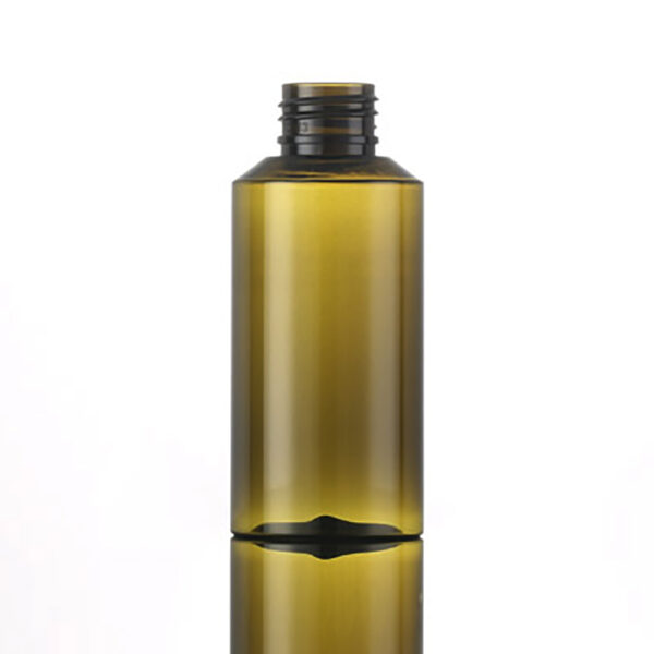 100ml green plastic toner bottle
