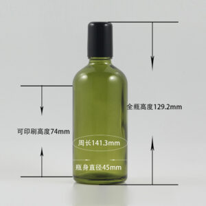 100ml green roller bottle