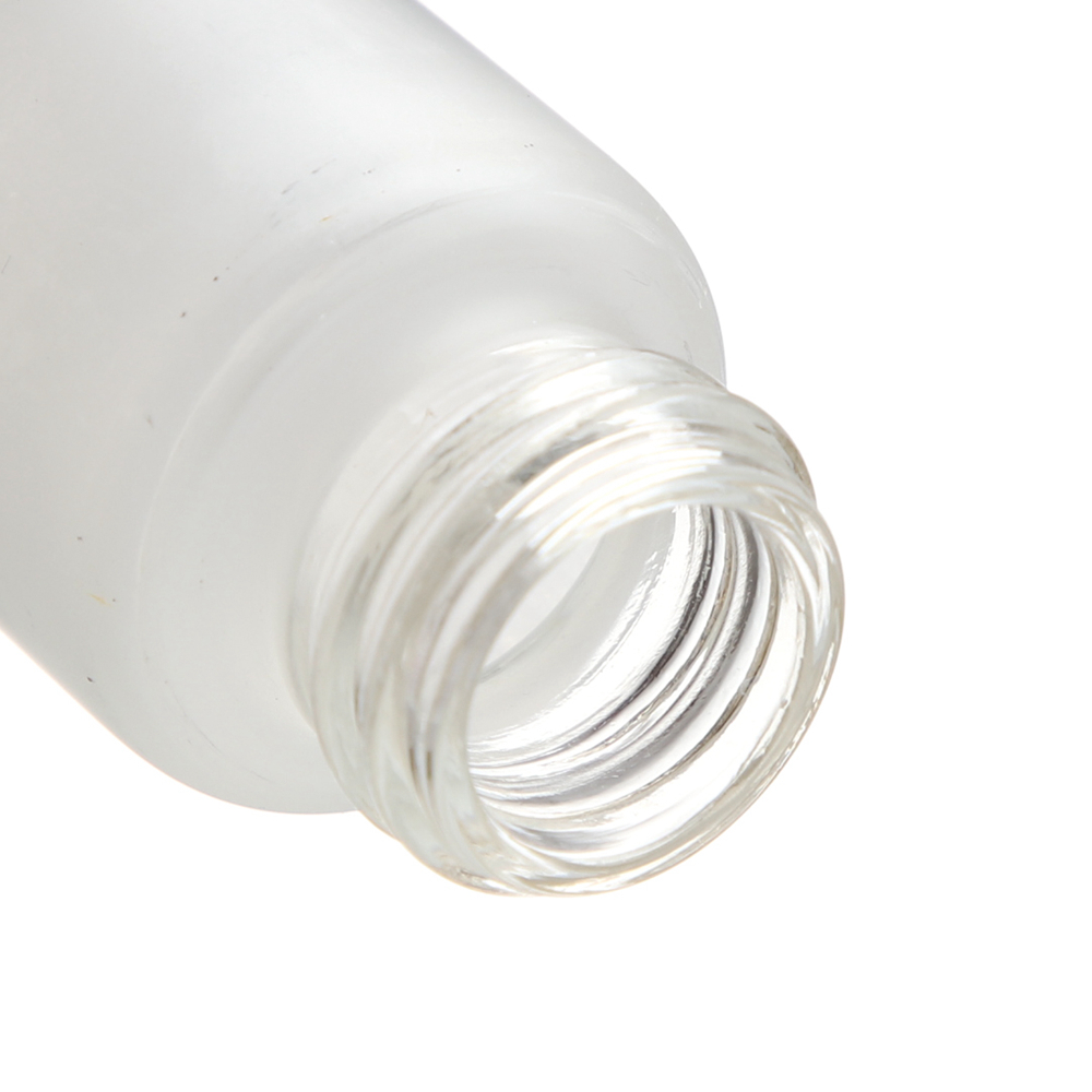 35ml Frosted Dropper Vial with Silver Plating Lid - Imagen 3