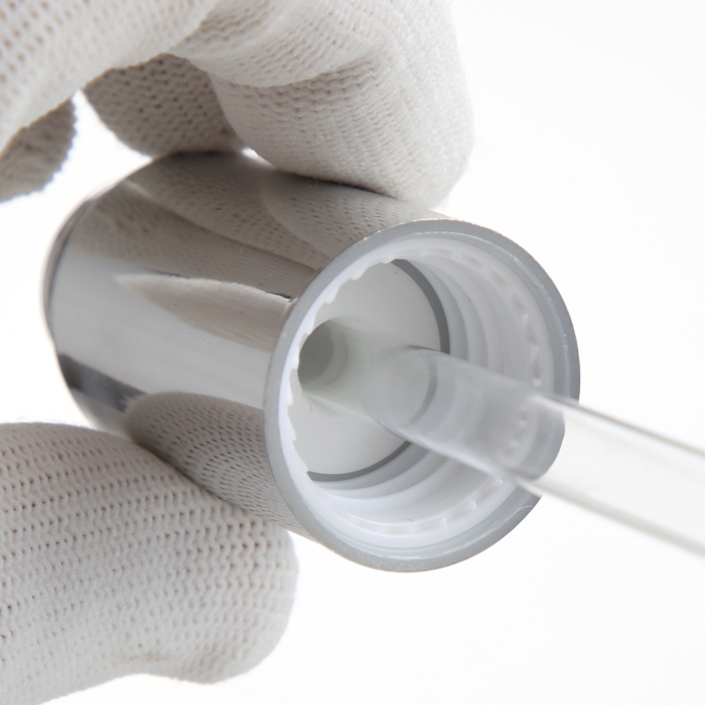 35ml Frosted Dropper Vial with Silver Plating Lid - Imagen 5