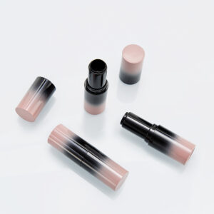 pink black plastic lipstick