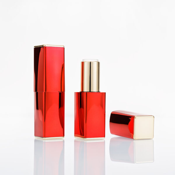 red lipstick packaging