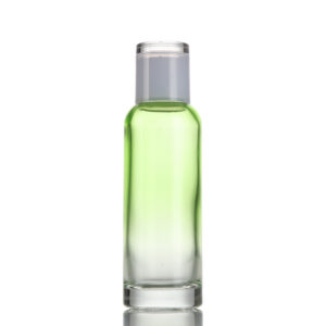 120ml green glass toner bottle
