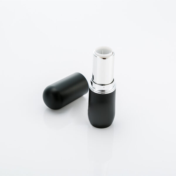 black lipstick tube