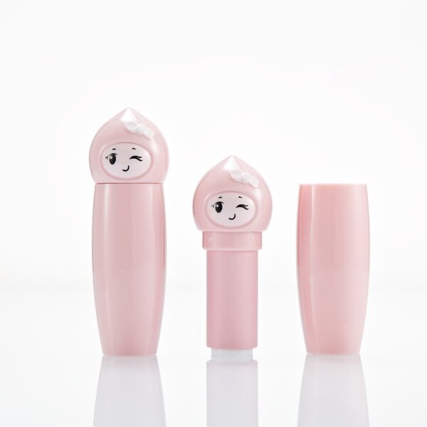 pink plastic tube