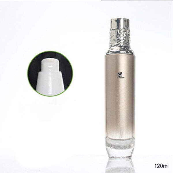 120ml glass lotion bottle