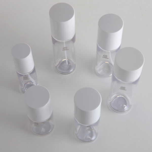round plastic bottle packaging
