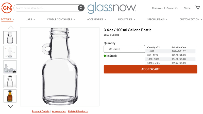100ml bottle