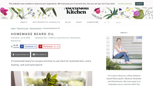 beard oil recipe