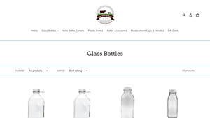 glass bottle