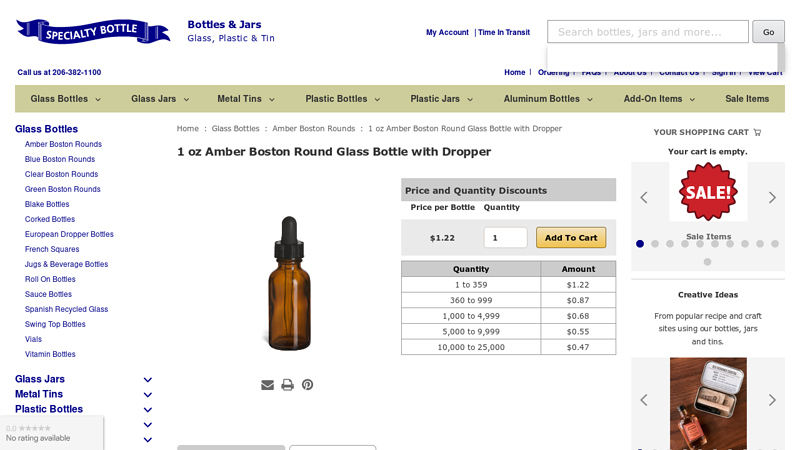 bottles with dropper