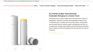 Custom Lip Balm Tubes That Elevate Your Brand