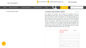 Custom Lip Balm Tubes That Elevate Your Brand