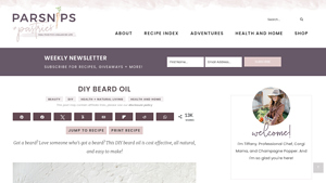 beard oil recipe