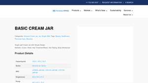 cream jars