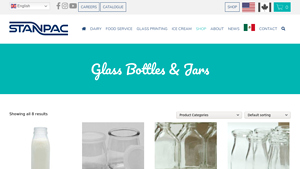 glass bottle
