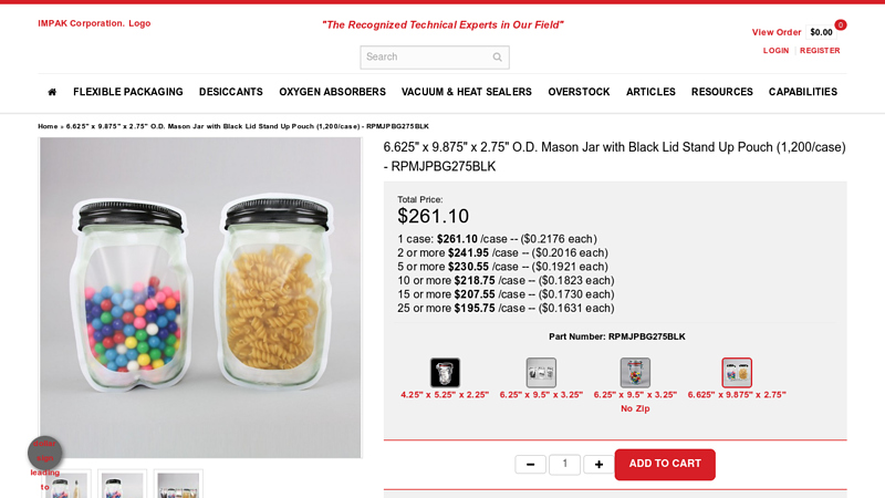 black mason jar