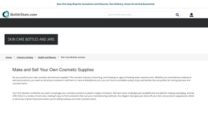 Ocean Bound Plastic PE Bottles with Pump Suit for Skincare&rsquo;s Packaging