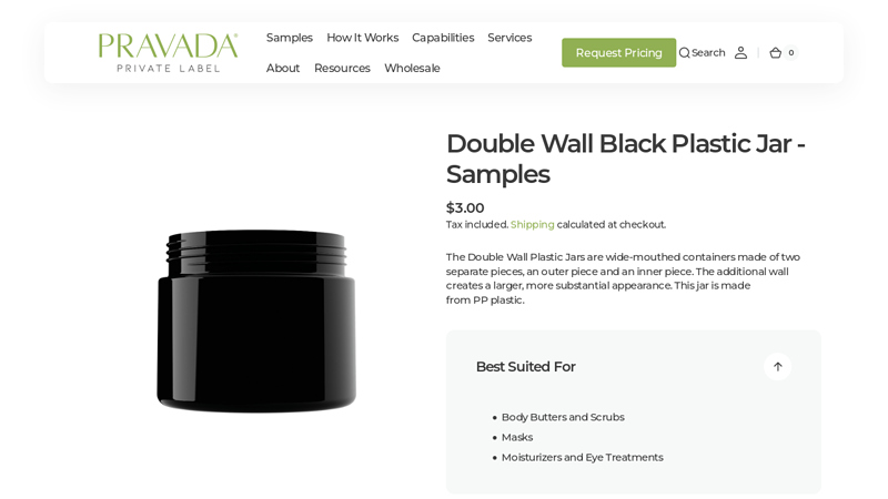 Classic Double-wall PET Jar