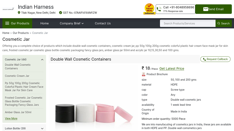 Custom Creative Multi-Functional PP Orange Bowl Shape Cosmetic Jar with White Screw Cap Cosmetics Packaging