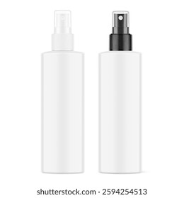 Cylindrical PP Cosmetic Spray Bottle Empty Makeup Spray Bottle
