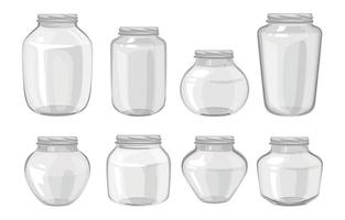 Double-wall Transprent PET Jar