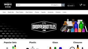 Plastic Dropper Bottles