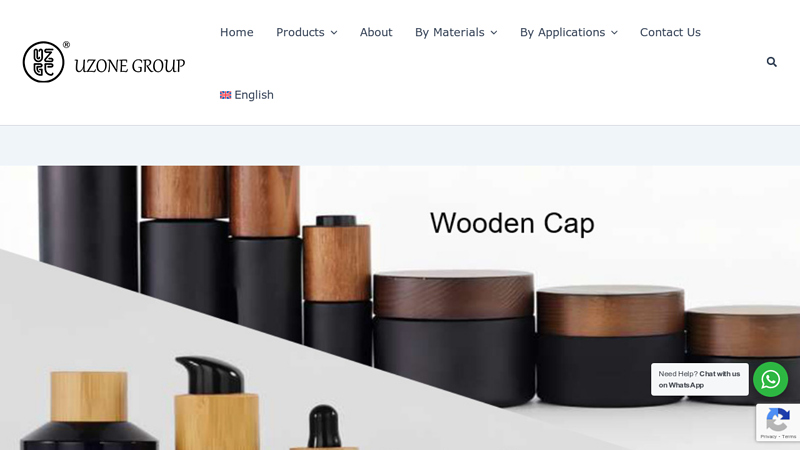 Glass Bottle With Wood Cap Wood Cosmetic Spray Bottle