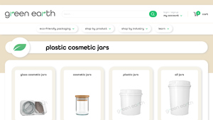 Plastic Cosmetic Jars Custom Cosmetic Packaging