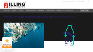 Ocean Bound Plastic Round Cosmetic Jar