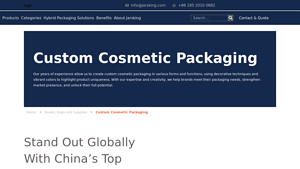 Novel Cosmetic Packaging Bottle