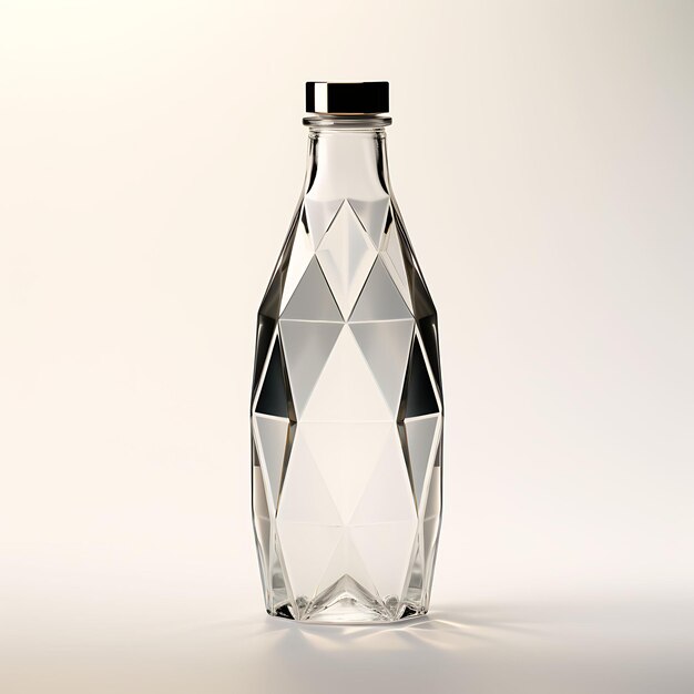 Luxury Diamond Shape Glass Jar