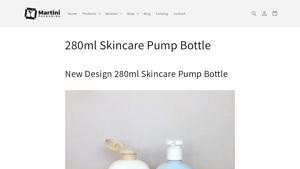 Ocean Bound Plastic PE Bottles with Pump Suit for Skincare&rsquo;s Packaging