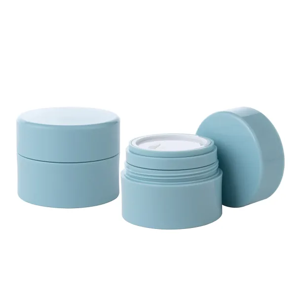 Ocean Bound Plastic Round Cosmetic Jar