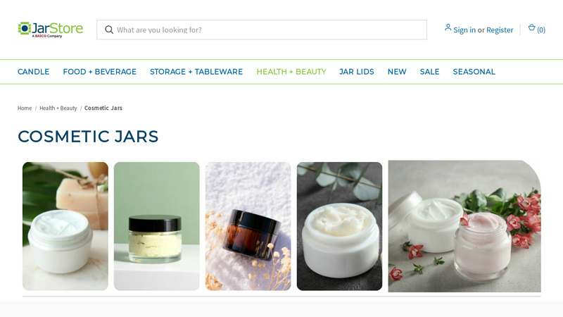 PET Cosmetic Jar Cosmetic Jars With Lids