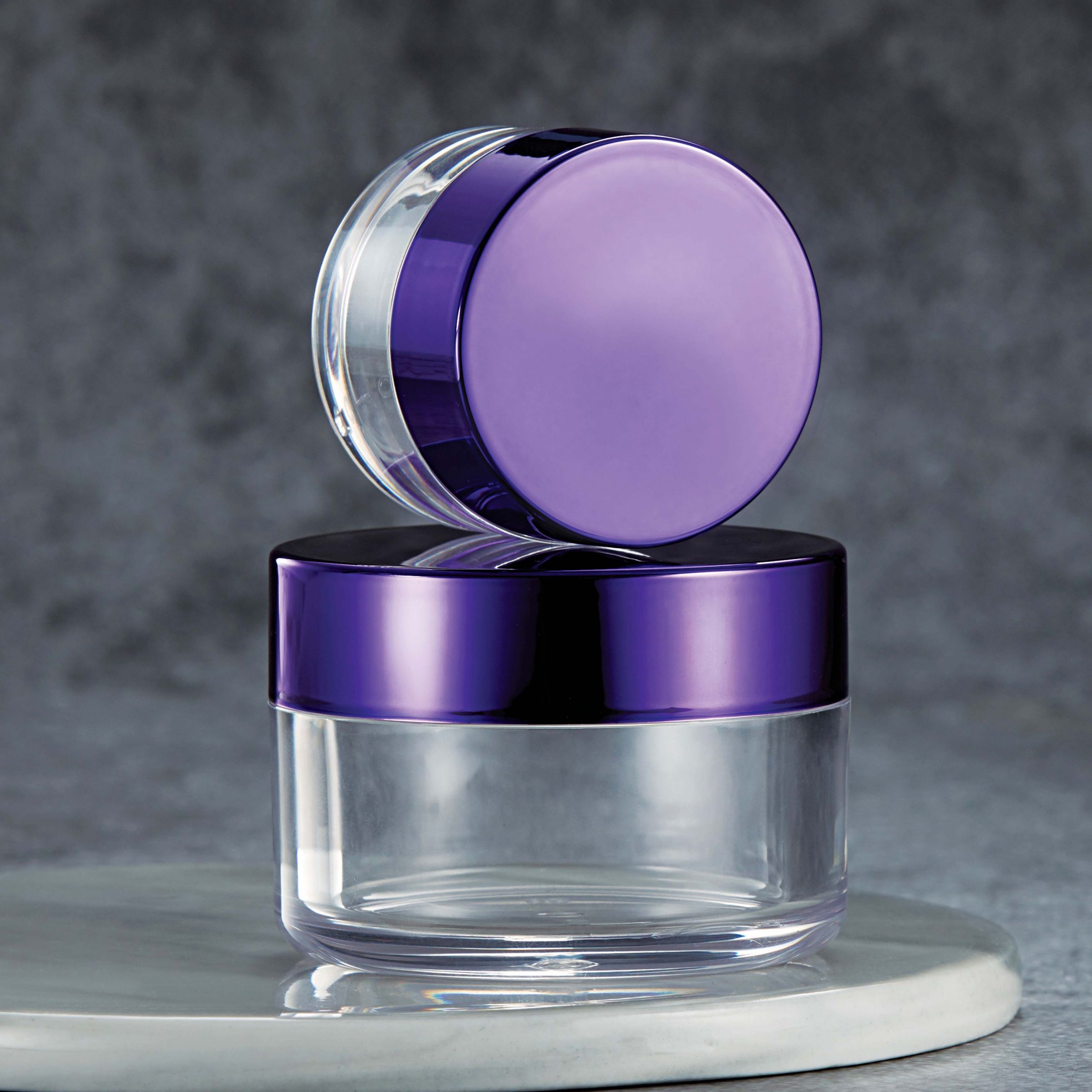 PET/PETG Round Cosmetic Jar