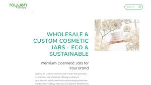 Sustainable Cosmetic Jar Packaging Replaceable Cream Jar for Skincare Refillable Cosmetic Packaging