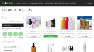 HDPE Bottle Shampoo Bottle Shower Gel Bottle Moisturizer Bottle