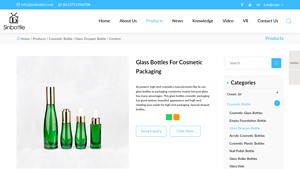 Novel Cosmetic Packaging Bottle