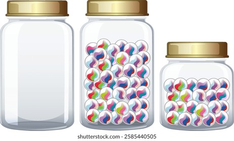 Stylish Round Cream Jar with Bright Colored Lid
