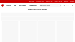 Refillable White Round Lotion Bottle