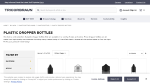 Plastic Dropper Bottles